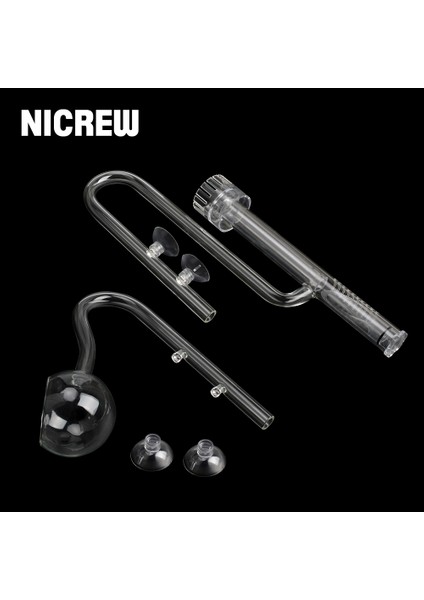 Yüzey Skimmer Stili 13 mm Nıcrew Skimmer Cam Lily Boru Yüzey Giriş Çıkış Akvaryum Bitkileri Tankı Harici Filtre Balık Aksesuarı (Yurt Dışından) indirimleri
