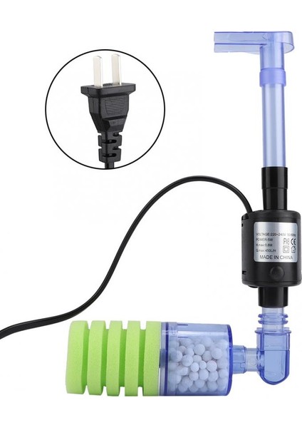 XY-2901 Stili L Beden Sünger Filtreli Akvaryum Balık Tankı Filtresi Mini Balık Tankı Filtresi Pompa Sünger Akvaryum ile Dalgıç Su Pompası (Yurt Dışından) fiyatları
