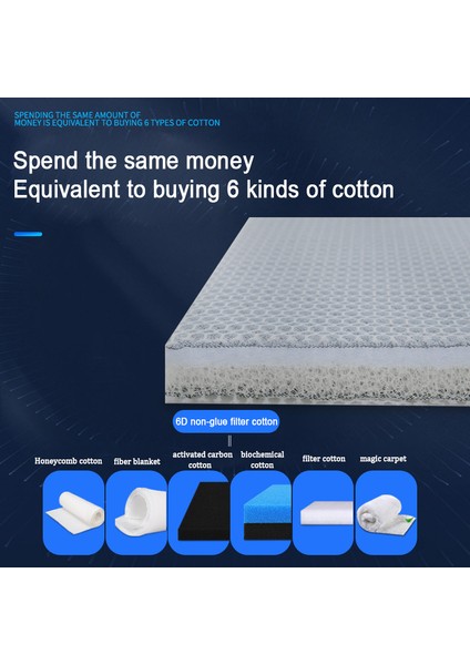 Gri Tarzı 50X11X2CM Akvaryum Filtresi 6d Filtre Pamuk Balığı Tankı Filtre Süngeri Akvaryum Aksesuarları Su Filtresi Filtre Malzemesi Su Arıtıcısı (Yurt Dışından) indirimleri