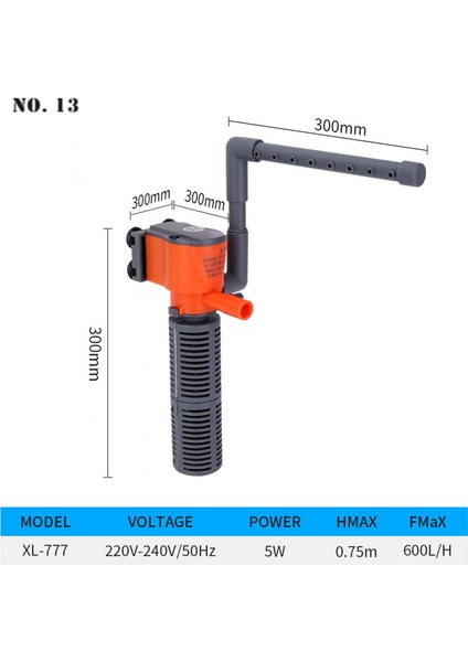 XL777 Stili 3ü1 Arıtma Sistemi Akvaryum Filtresi Sessiz Balık Tankı Iç Filtre Pompa Hava Oksijen Su Dolaşımı Için Ev Balık/kaplumbağa Tankı (Yurt Dışından) modelleri
