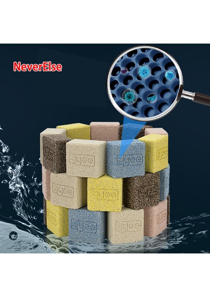 4 Adet 4X4X2.5CM Tarzı Resim Olarak Akvaryum Nano Filtre Orta Malzeme Aktif Biyolojik Seramik Bio Topu Akvaryum Filtre Malzemeleri Nano Nitrobakterileri Için Nitrifikasyon - (Yurt Dışından)