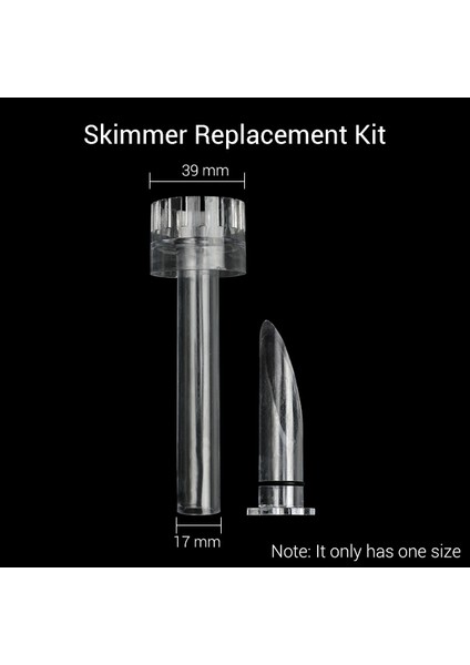Yüzey Skimmer Stili 17 mm Nıcrew Skimmer Cam Lily Boru Yüzey Giriş Çıkış mm Akvaryum Su Bitki Tankı Filtresi Ada Fish Tank Filtresi (Yurt Dışından)