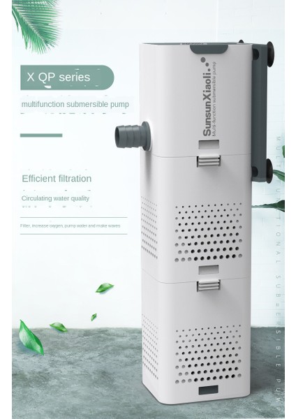 15W 80CM Tank Stili Için Akvaryum Filtre Pompa 4ü 1 Arada Balık Tankı Daldırma Hava Oksijen Iç Pompa Akvaryum Hava Pompası Dalga Pompa Akvaryum Powerhead Pompa (Yurt Dışından) fiyatları