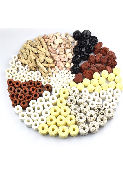 Maifan Taş Stili 250G Süper Seramik Akvaryum Biyofiltre Topu Medya Balığı Tankı Nitrifikasyon Bakterileri Biyo Halka Su Arıtma Için Akvaryum Aksesuarları (Yurt Dışından) fiyatları