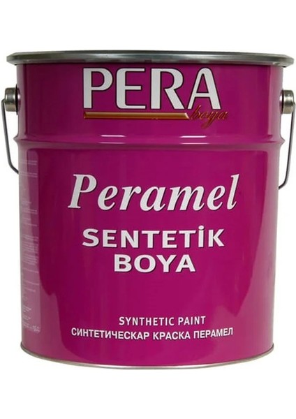 Peramel Sentetik Parlak Yağlı Boya 2.5 Lt (Koyu Kahve)