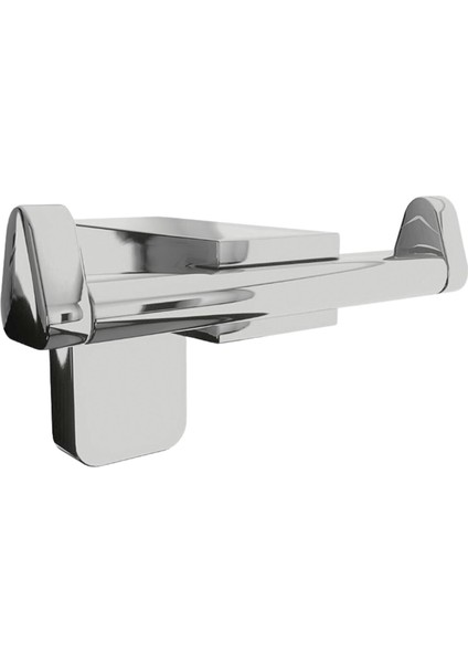 Banyo Bornoz Havlu Asma Askısı Lavabo Çatal 2'li Metal Sağlam Aparat Krom Askılık Vidalı fiyatları