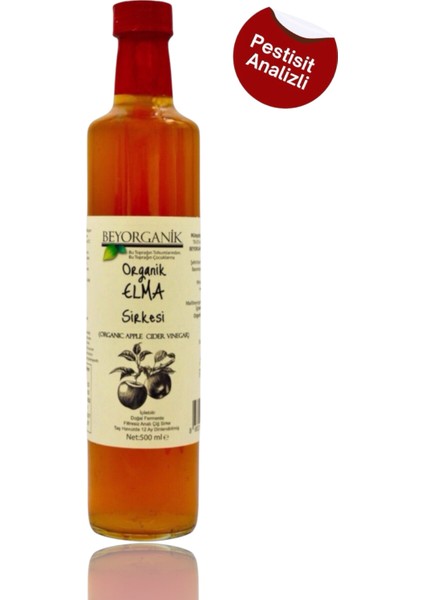 Organik Elma Sirkesi 500ml