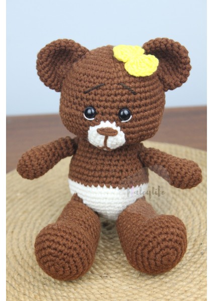 - Amigurumi Tombik Yanak Ayıcık Bebek