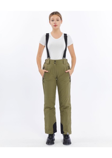 Kadın Kayak Pantolon-Haki