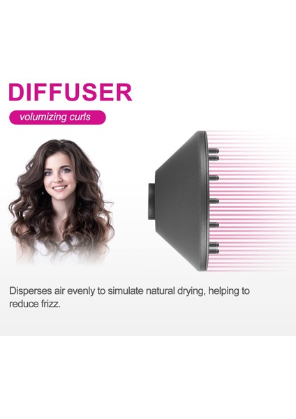 Dyson Airwrap Saç Kurutma Makinesi Için Difüzör Eki Memesi HD01 HD02 HD03 HD04 HD08 Saç Kurutma Makinesi Araçları Aksesuarları Parçaları (Yurt Dışından) indirimleri