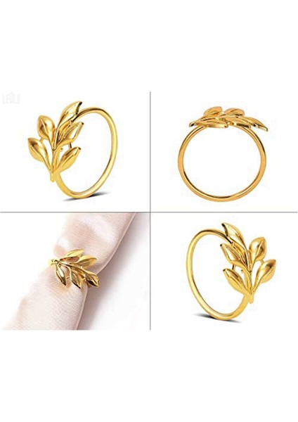 80 Adet Altın Yaprak Peçete Halkaları - Masa Peçeteleri Için Altın Peçete Halkası - Tatil Peçete Halkaları Parti Için Güz Peçete Halkaları (Yurt Dışından) modelleri