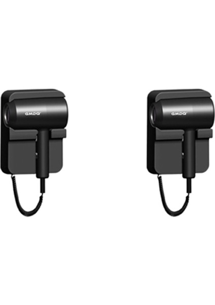 Gmdq 3x Sıcak ve Soğuk Rüzgar Üfleme Saç Kurutma Makinesi Elektrikli Duvara Montaj Banyo Otel Negatif Iyon Üfleyici USB Braketi ile Siyah Ab Tak (Yurt Dışından) fiyatları