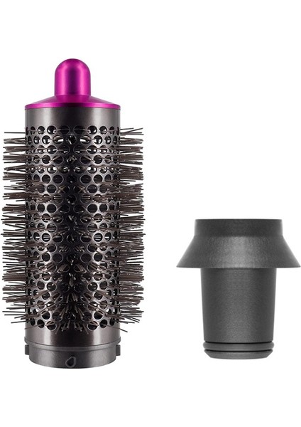 Dyson Airwrap Şekillendirici / Süpersonik Saç Kurutma Makinesi Aksesuarları Için Silindir Tarak ve Adaptör, Saç Maşası Aracı, Gül Kırmızı ve Gri (Yurt Dışından)