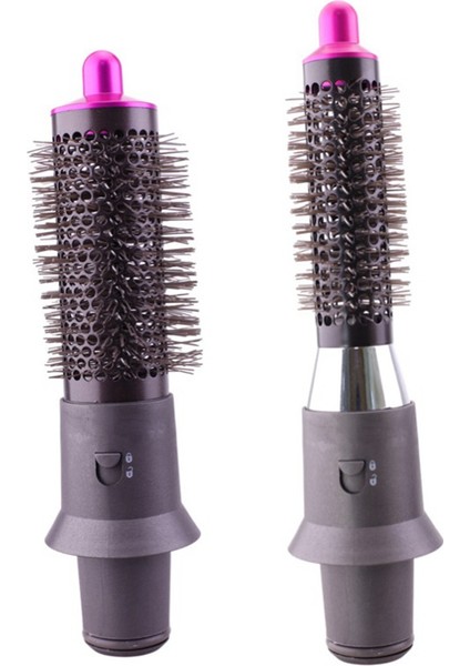 Dyson Airwrap Saç Kurutma Makinesi Şekillendirici Aksesuarları Için 2 Adet Silindir Tarak ve Adaptör, Saç Maşası Aracı B (Yurt Dışından)