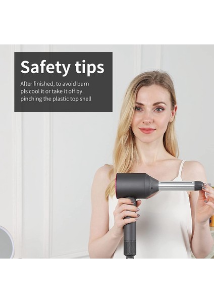 Saç Curling Varil Dyson Supersonic HD01 HD02 HD03 HD04 HD07 HD08 HD15 Saç Kurutma Makinesi Saç Bigudi Memesi Aksesuarları B (Yurt Dışından) fırsatları