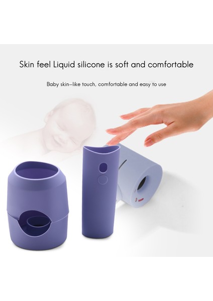 Saç Kurutma Makinesi Kılıfı Dyson Yumuşak Silikon Jel Taşınabilir Toz Geçirmez Blower Koruyucu Cilt Kapak Süpersonik Saç Kurutma Makinesi Için Gri Mor (Yurt Dışından) modelleri