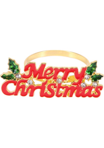 24X Noel Peçete Halkaları Peçete Tutucu Halkaları Tatil Noel Masa Dekorasyonu Için Elk Peçete Tokası (Yurt Dışından) indirimleri