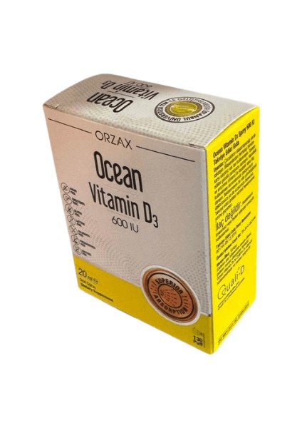 Ocean Vıtamın D3 600Iu Sprey 20 Ml