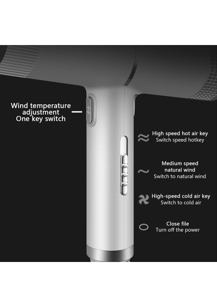 Rüzgar Saç Kurutma Makinesi Difüzör Saç Kurutma Makineleri Için Ev Yüksek Güçlü Saç Darbe Anyon Ab Tak (Yurt Dışından) fiyatları