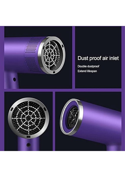 Us Plug, Iyonik Saç Kurutma Makinesi, Difüzörlü Saç Kurutma Makinesi, Normal Kıvırcık Saçlar Için Negatif Iyonik Seyahat Saç Kurutma Makinesi Hızlı Kurutma (Yurt Dışından)