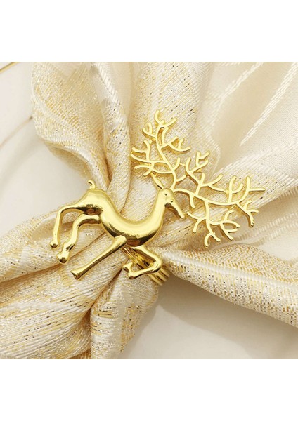 12 Adet Geyik Peçete Halkaları, Noel Için Peçete Halkası, Tatil Partileri, Akşam Yemeği Partileri, Yemek Masası Dekorasyon Malzemeleri (Yurt Dışından) fiyatları