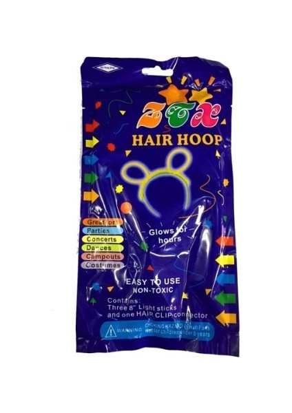 Taç Fosforlu Taç Pembe Renk 12 ADET