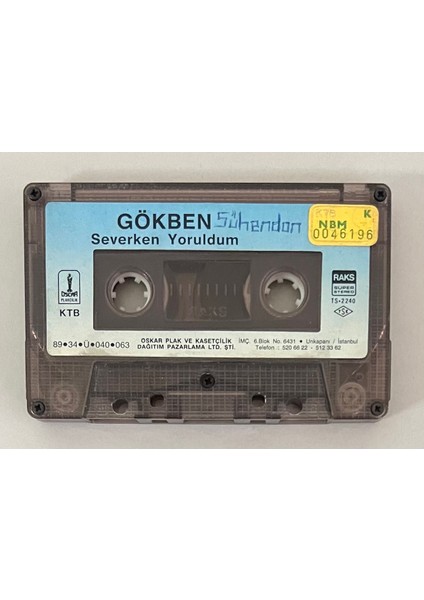 Gökben – Severken Yoruldum Kaset