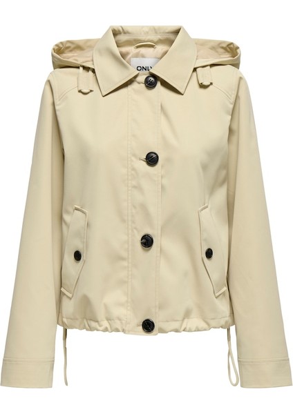 Kadın Kapüşonlu Baharlık Parka Ceket - 15342077 fırsatları