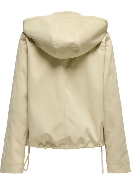 Kadın Kapüşonlu Baharlık Parka Ceket - 15342077 indirimleri