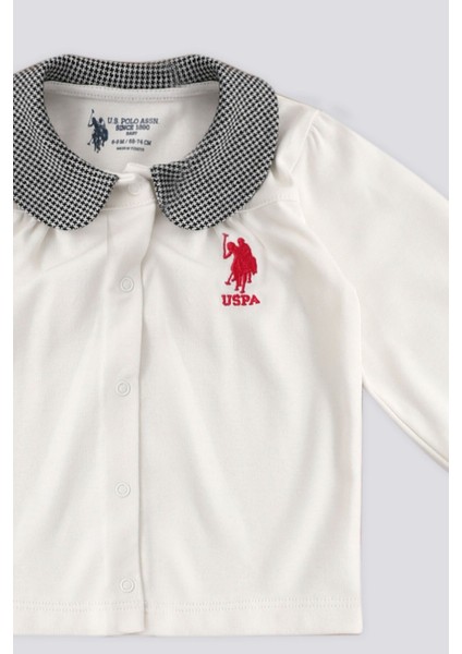 Krem Üst Çıtçıtlı Bebek 2'li Takım modelleri