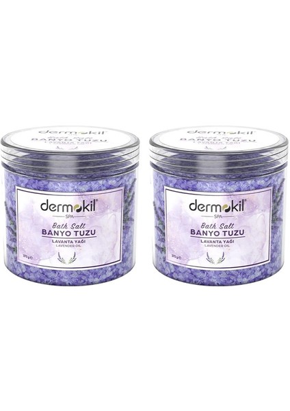 Lavanta Yağı Banyo Tuzu 300 ml. İkili Set