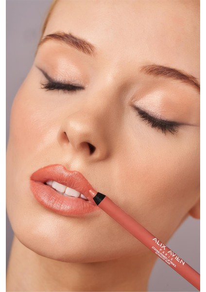 Suya Dayanıklı Uzun Süre Kalıcı Yumuşak Dudak Kalemi - Staying Power Lip Pencil 53 Peachy Nude
