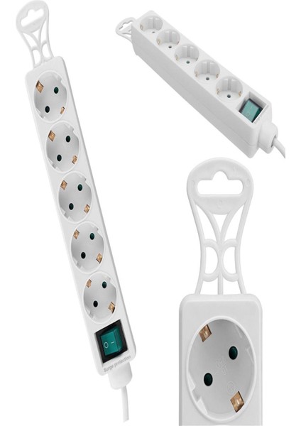 S Link Akım Korumalı Priz 5 Li 1,5m Spg F05