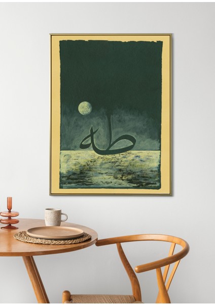 Taha Eseri Tıpkı Basım Tablo Özel Koleksiyon
