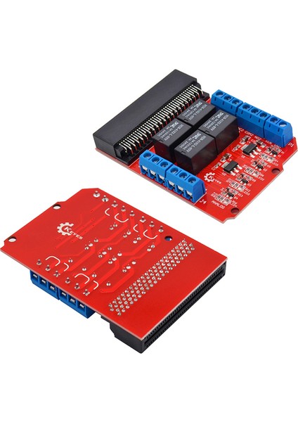Microbit 4 Kanal Röle Modülü Kalkanı 5V Yüksek Tetik Programlama (Yurt Dışından)
