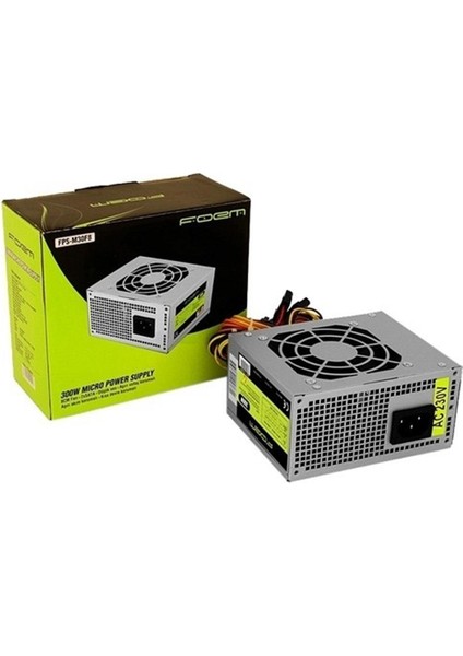 FOEM FPS-M30F8 300W Micro ATX Power Supply