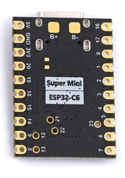 ESP32-C6 Supermini Geliştirme Kartı Öğrenme Kontrolörü Çekirdek Kartı (Yurt Dışından)