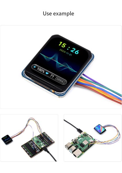 IPS 1.5 Inç 8pın Spı Tft LCD Ekran Modülü NV3030B Kontrol Cihazı (Yurt Dışından)