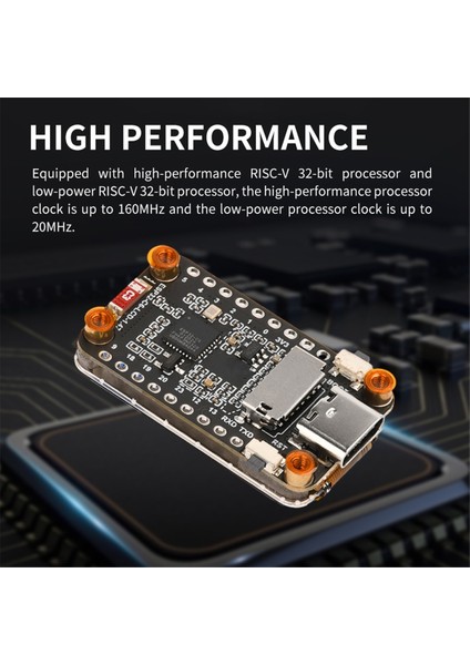 ESP32-C6 1.47-Inç LCD Ekran Geliştirme Kartı Wifi 6 Bluetooth 5 (Yurt Dışından)