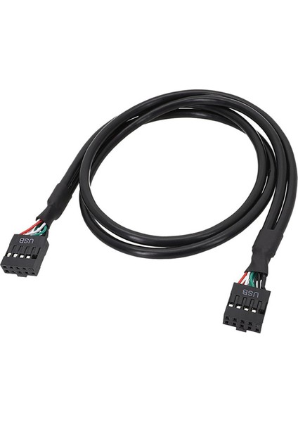 Dişi-Dişi Dahili Kablo Usb2.0 Anakart Başlık Kablosu (Yurt Dışından)