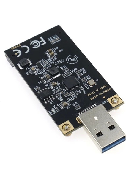 Msata'dan USB 3.0 Katı Hal Sürücüsüne Mobil Sabit Sürücüye ASM1153E Çipi (Yurt Dışından)