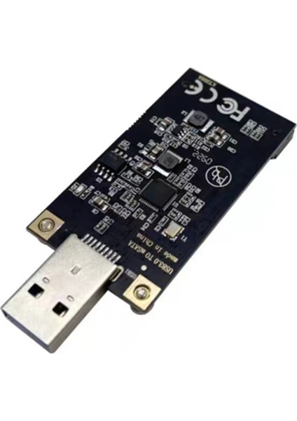 Msata'dan USB 3.0 Katı Hal Sürücüsüne Mobil Sabit Sürücüye ASM1153E Çipi (Yurt Dışından)