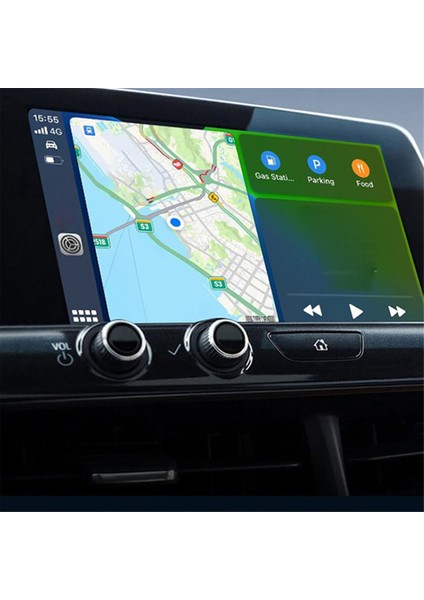 2'si 1 Arada Carplay Box Araba Android Akıllı Kutu Kablosuz Adaptörü Araba Adaptörü (Yurt Dışından)