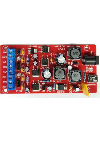 USB Çift Güç Kaynağı Modülü 5-24V Ila ±12V ±5V 3.3V Çoklu Çıkışlar (Yurt Dışından)