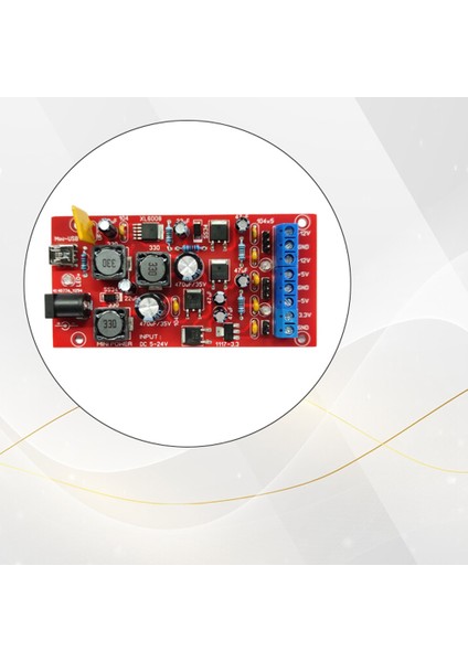 USB Çift Güç Kaynağı Modülü 5-24V Ila ±12V ±5V 3.3V Çoklu Çıkışlar (Yurt Dışından)