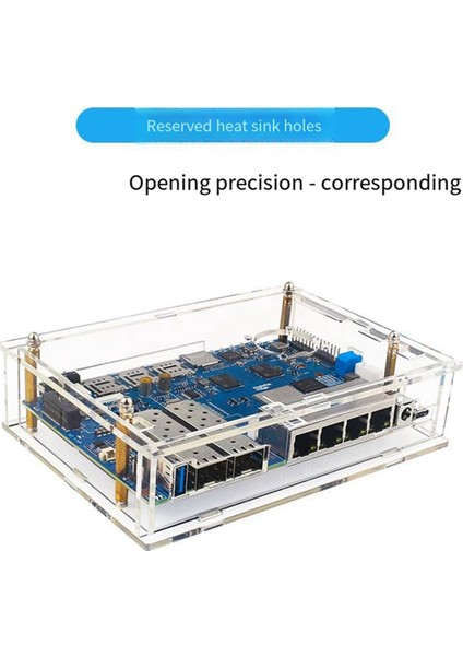 Banana Pi R4 Geliştirme Kartı Açık Kaynaklı Yönlendirici Koruyucu Kılıf (Yurt Dışından) indirimleri