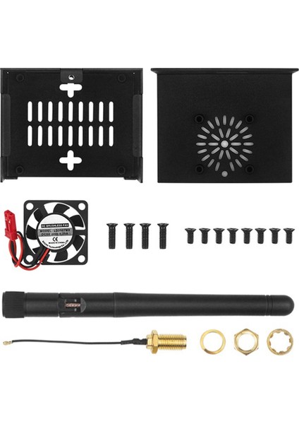 Zero 3 Metal Kasa, Fan ve Isı Emici (Antensiz) (Yurt Dışından)