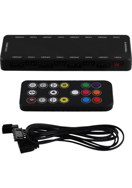 Pwm&argb Kasa Fanı Hub Ayırıcı Argb Adaptörü Pwm Argb Soğutma Fanı Hub (Yurt Dışından) fiyatları