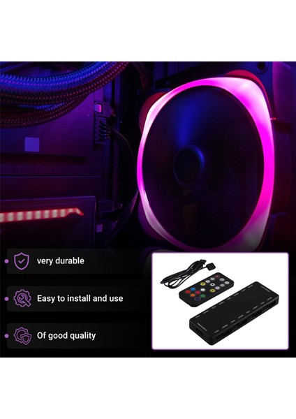 Pwm&argb Kasa Fanı Hub Ayırıcı Argb Adaptörü Pwm Argb Soğutma Fanı Hub (Yurt Dışından) indirimleri