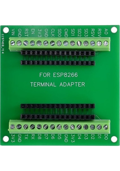 ESP8266 Breakout Kartı ESP8266 Genişleme Kartı Gpıo 1'den 2'ye (Yurt Dışından)